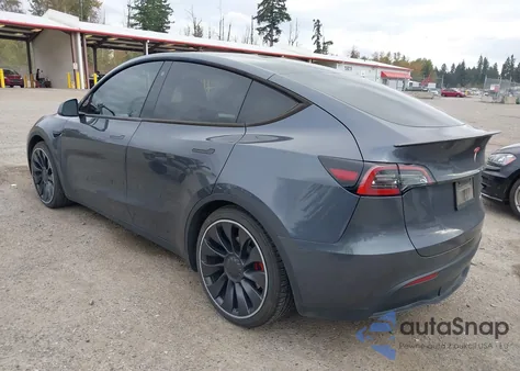 2023 Tesla Model Y Performance Dual Motor All-Wheel Drive from USA, damaged, VIN 7SAYGDEFXPF713361